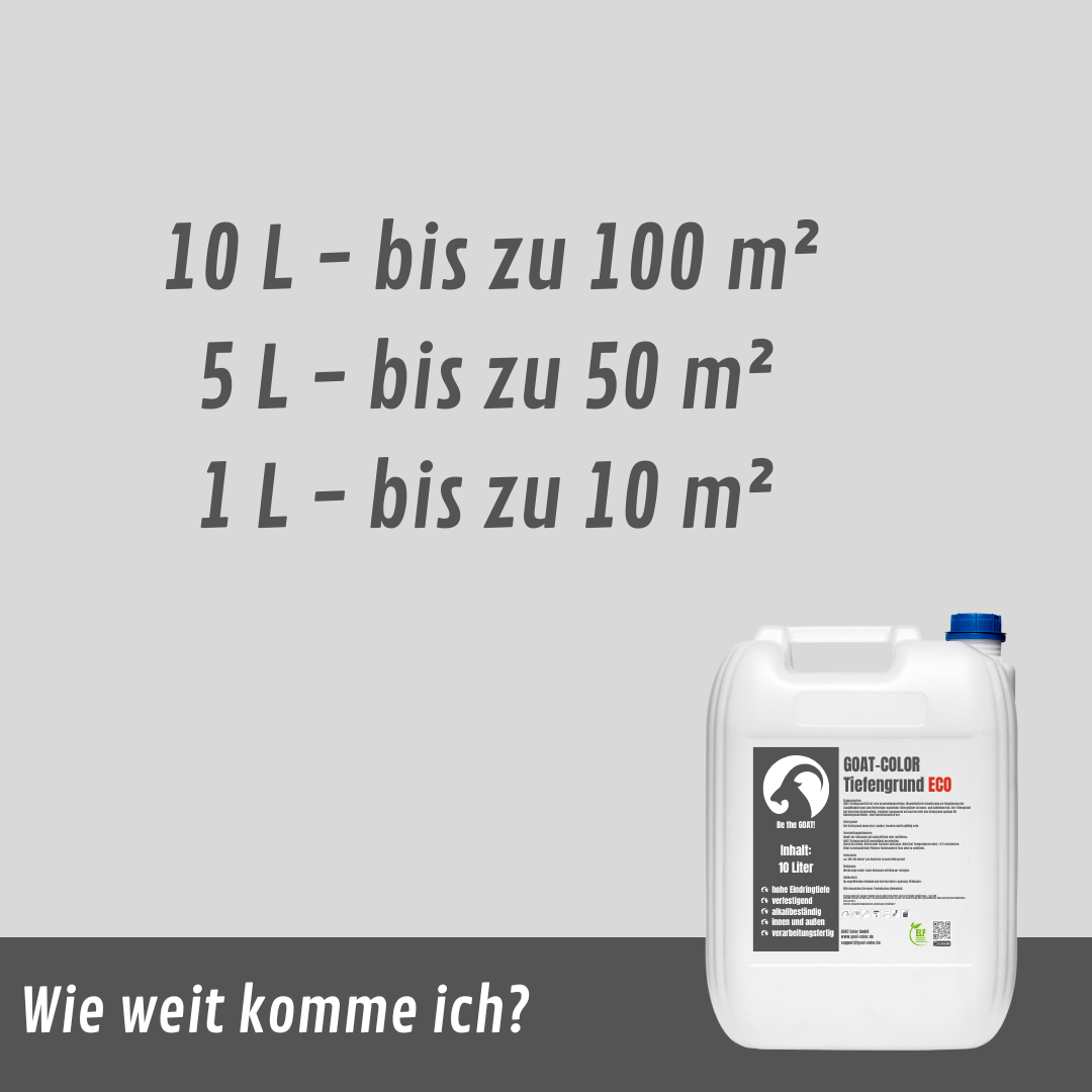 GOAT Tiefengrund LF ECO | Universalgrundierung | Haftgrundierung | Innen und Außen