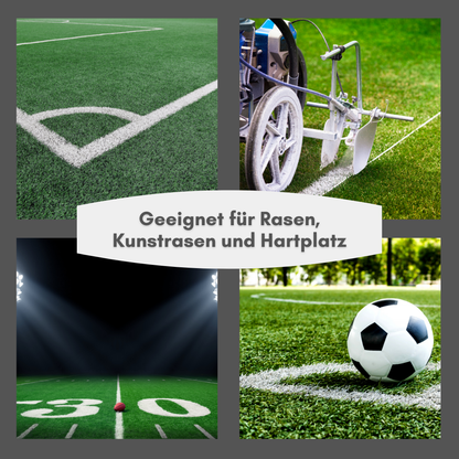 GOAT Rasenmarkierungsfarbe | Gebrauchsfertig | Rasenfarbe | Sportplatzfarbe | 14kg
