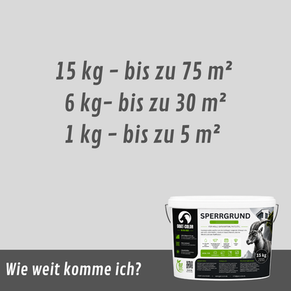 GOAT Sperrgrund / Absperrgrund – Isoliergrund & Nikotinsperre gegen Flecken für Innen und Außen