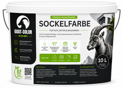 GOAT Sockelfarbe | Robust | Strapazierfähig | Abwaschbar