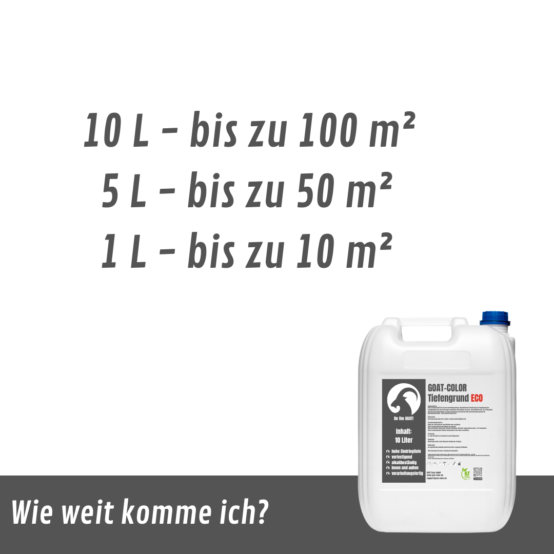 GOAT Tiefengrund LF ECO | Universalgrundierung | Haftgrundierung | Innen und Außen